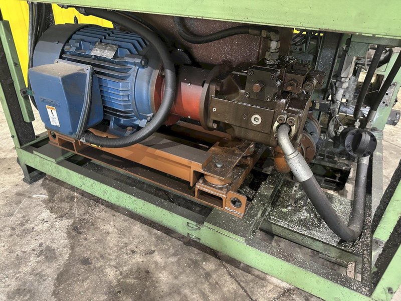 HERTWICH ENGINEERING MODEL #HE-300-30/A SWARF PUCK BRIQUETTER PRESS MACHINE: STOCK #23344