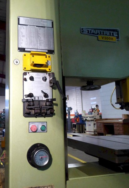 20" Startrite Vertical Band Saw V500H, Hyd. Table, 14" Work Height, Nice