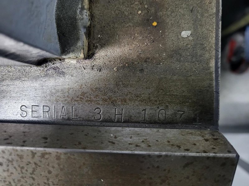 28" X 48" LEBLOND MODEL 3H ENGINE LATHE, 2-1/2" SPINDLE HOLE: YOBRO #24837