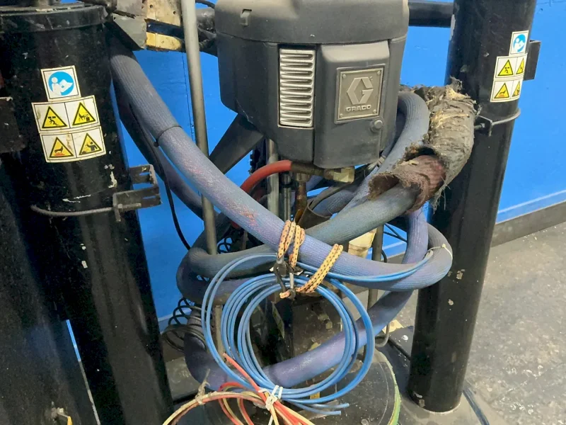 GRACO 123 PSI AIR, 3000 PSI FLUID THERM-O-FLOW HOT MELT SYSTEM  -  TOF200-A-2A1P64BENNN1NNNN