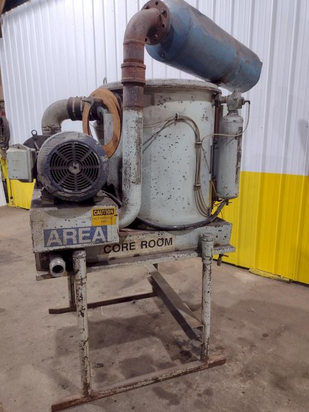 25 HP DEMARCO MODEL #MK25E &quot;MAX-VAC&quot; PORTABLE INDUSTRIAL VACUUM SYSTEM: STOCK #19580