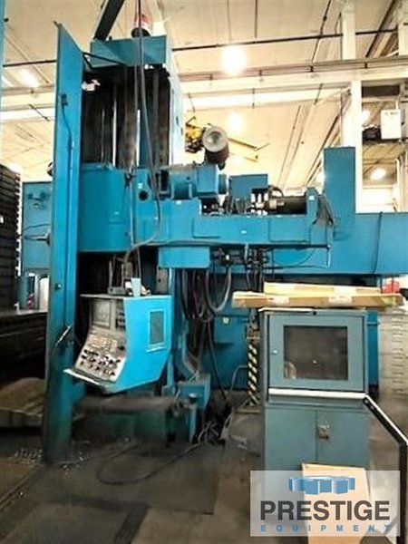 Giddings &amp; Lewis MC-60 6&quot; CNC Horizontal Boring Mill w/Pallet Shuttle