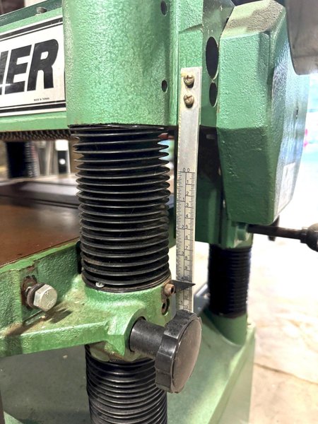 20&quot; Grizzly Wood Planer, 8&quot; Thickness, 3 HP, 1 Phase, Nice