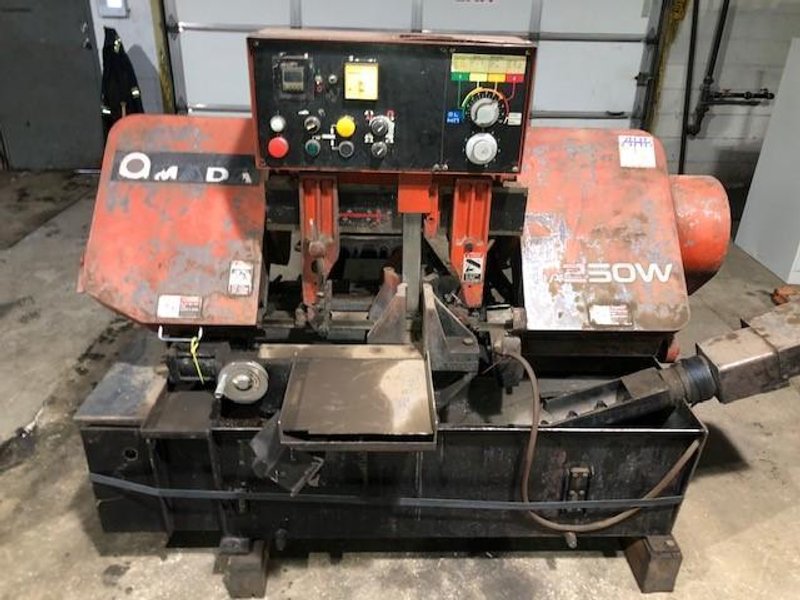 10&quot; X 12&quot; AMADA HA-250-W AUTOMATIC BAND SAW, 1998 STOCK# 2871