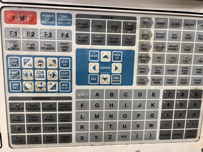 HAAS VF-4 VERTICAL MACHINING CENTER: STOCK #21101
