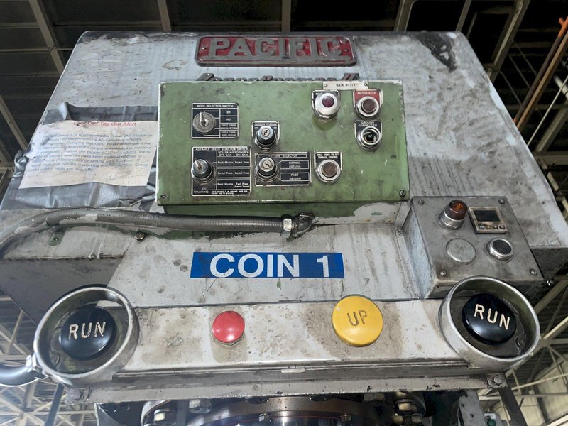 375 TON PACIFIC MODEL #375PF-II PRESSFORMER HYDRAULIC C-FRAME PRESS : STOCK #16259