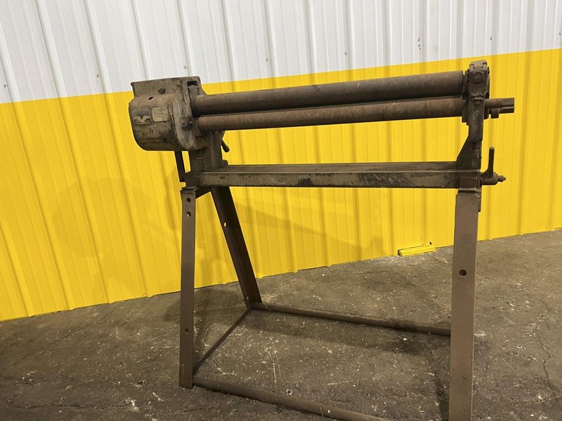 36" X 18 GAUGE PEXTO MODEL #390-F PLATE BENDING ROLL STOCK #18949