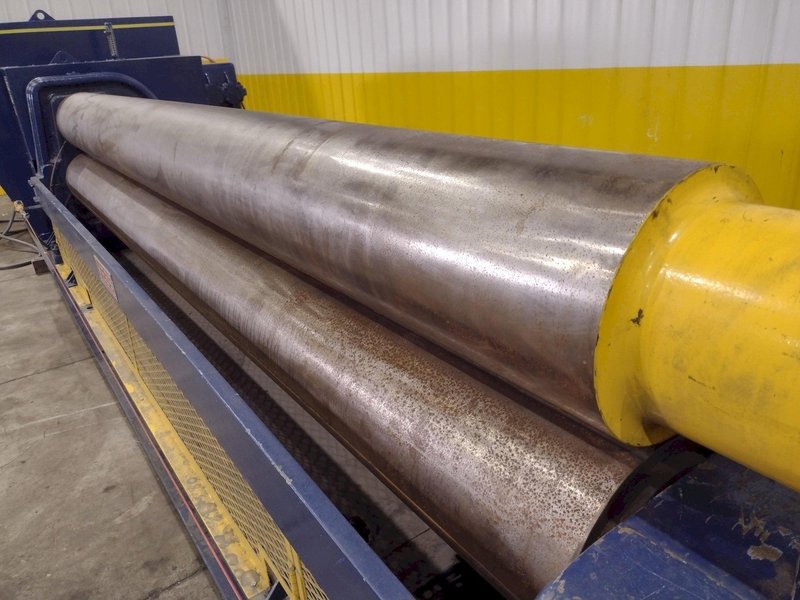 12' X 1/2" WEBB MODEL #9L-1312 3 ROLL INITIAL PINCH PLATE ROLL : YOBRO #24943