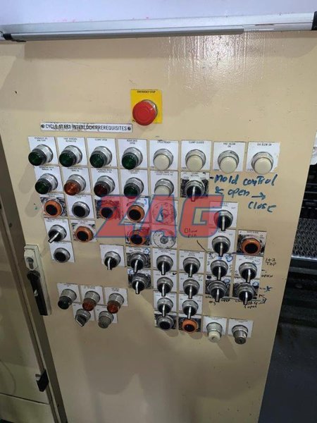 Kautex Used KB 250/64 Accumulator Head Blow Molding Machine, Single Head, 50 lbs