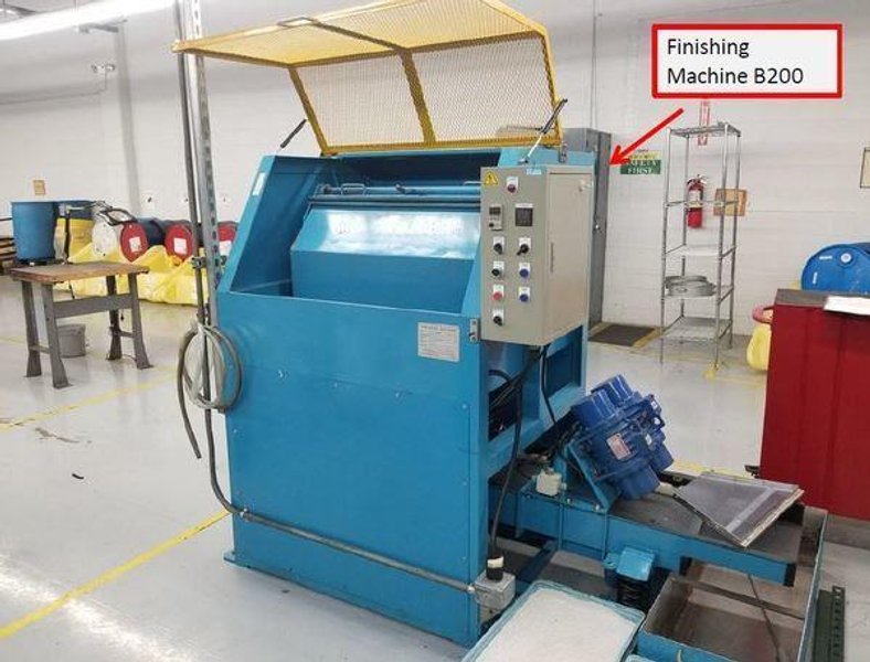 Finishing Associates B200 Centrifugal Barrel Finishing Systems