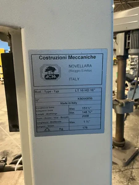 LAGUNA / ACM 16” VERTICAL BAND SAW   -  LT 1 HD 16”