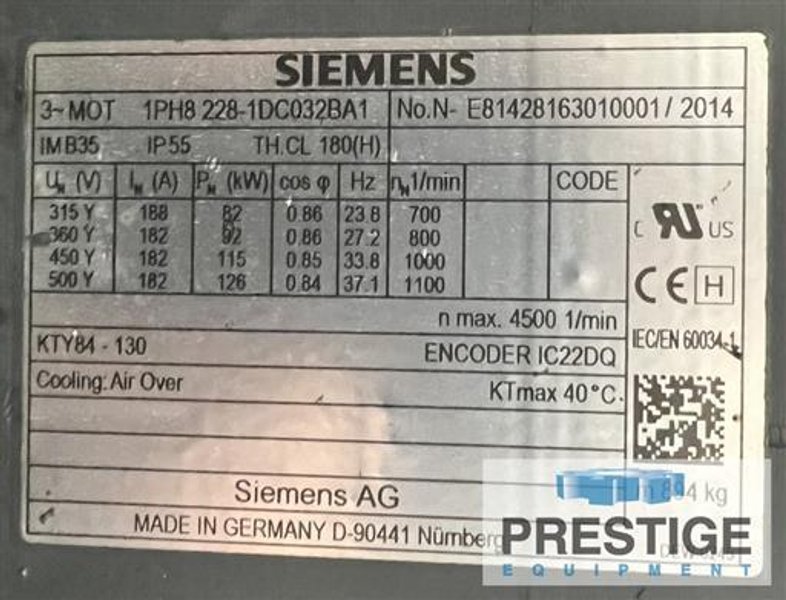 98&quot; Morando CNC Vertical Boring Mill