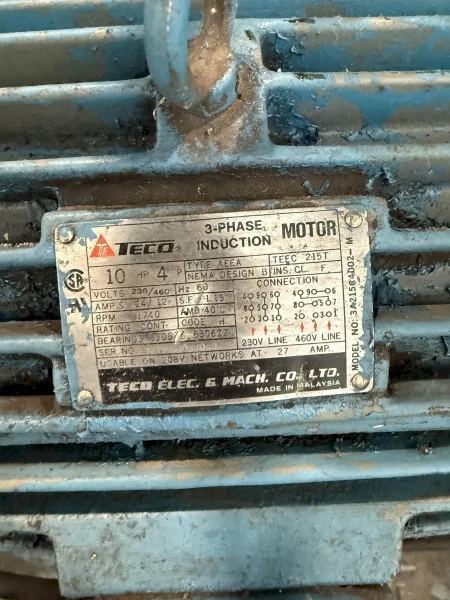 70 TON WHITNEY C-FRAME HYDRAULIC WEB PUNCH WITH POWER UNIT: STOCK #23389