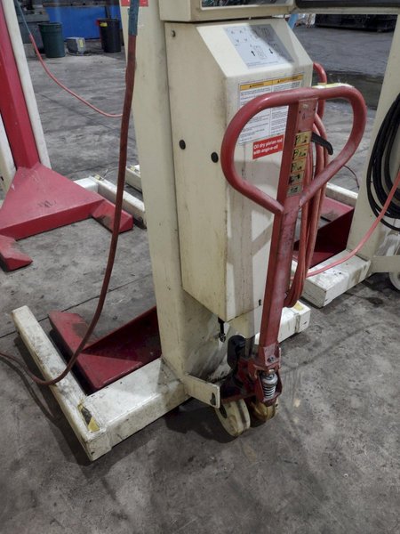 (4) 13,000 LBS STERTIL-KONI MODEL ST-1060 HEAVY DUTY MOBILE COLUMN LIFT JACKS: STOCK #23064