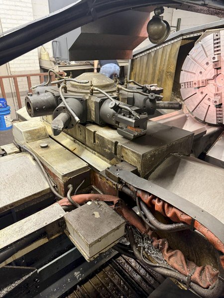 MAZAK POWERMASTER PMNX-1600 HOLLOW SPINDLE CNC TURRET LATHE. STOCK # 0207223
