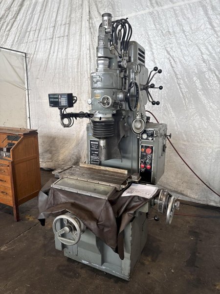 MOORE NO. G18 JIG GRINDER W/ CABINET OF TO0LING. STOCK # 0774725