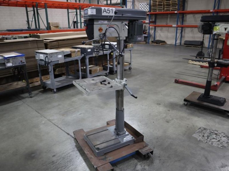 Wilton Drill Press, 20"  Floor Model, Portable Base- Auction Item