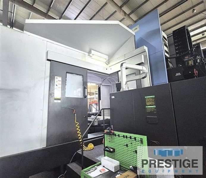 5.12&quot; Doosan DBC-130II CNC Table Type Horizontal Boring Mill w/ Pallet Changer