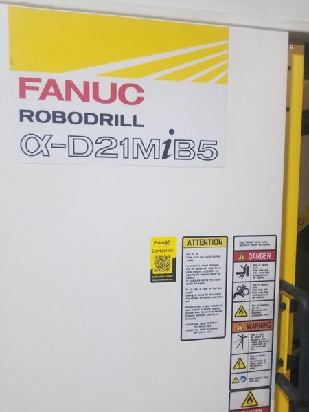Fanuc Robodrill D21MiB5adv CNC Vertical Machining Centers, 5-Axis, 10K RPM, Rigid Tap, Fanuc 31iB5 Ctrl., 21 ATC, Robotic Loader System, New 2021