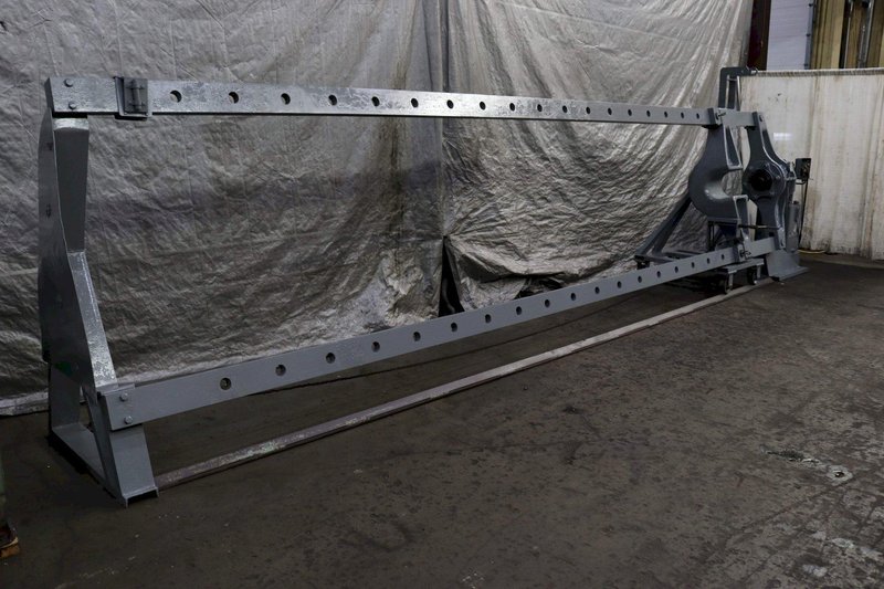 200 TON RODGERS MODEL #1F200-4820X HYDRAULIC WHEEL PRESS: STOCK #71119