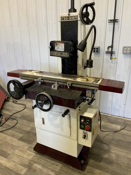 6"X 18" CHEVALIER #FSG-618M HORZONTAL SURFACE GRINDER: STOCK #81206