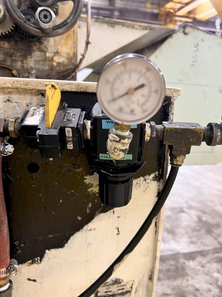 20,000 LBS X 54&quot; X .125&quot; CWP COIL SERVO FEED LINE, REEL, STRAIGHTENER, FEEDER, THREADING TABLE: STOCK #21083