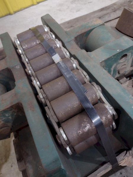 (2) 75 TON HILLMAN MODEL #75-OT ROLLER TYPE MACHINERY MOVING SKATES: STOCK #22986