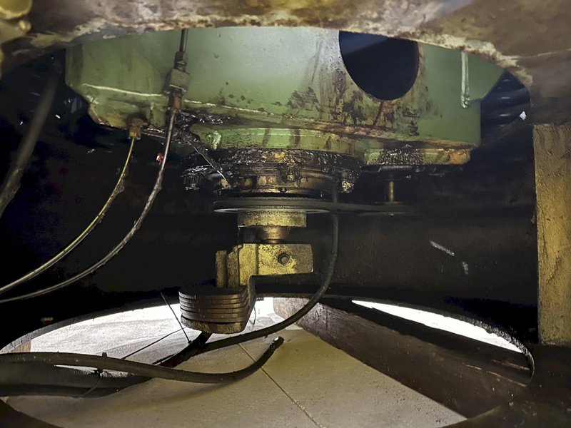 12 FT HAMMOND ROTO-FINISH MODEL #ST-12 ROTARY BOWL VIBRATORY PARTS DEBURRING FINISHER: STOCK #20064