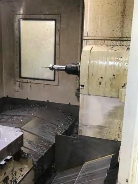 Hyundai WIA Model KH63G CNC Horizontal Machining Center, New 2012