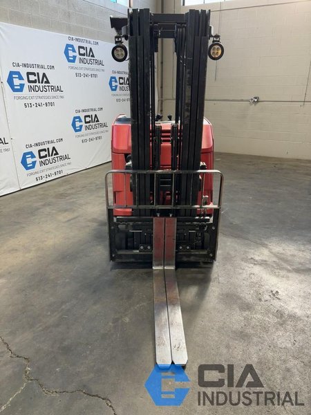 2019 - 3,500 LB. RAYMOND MODEL 425-C35TT STAND-UP ELECTRIC FORKLIFT