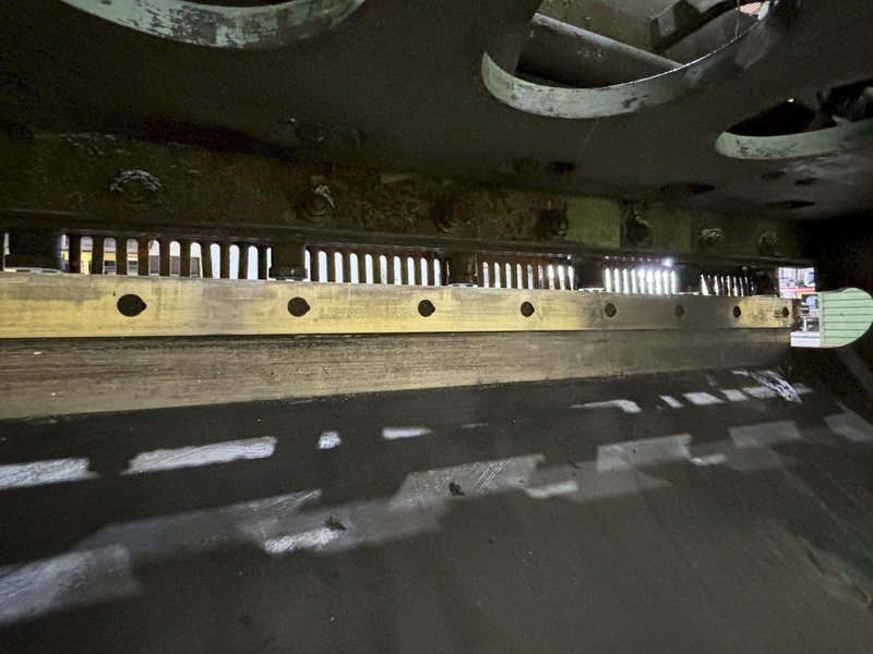 8&#039; X 10 GAUGE CINCINNATI MODEL #1008 MECHANICAL POWER SQUARING SHEAR: STOCK #21094