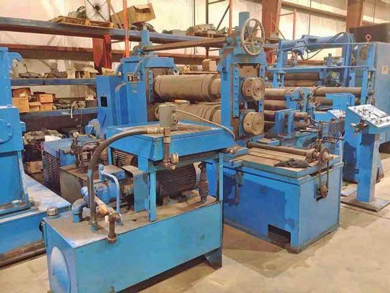 48&quot; X 7.5&quot; TERMINAL EQUIPMENT SLITTING LINE (13942)