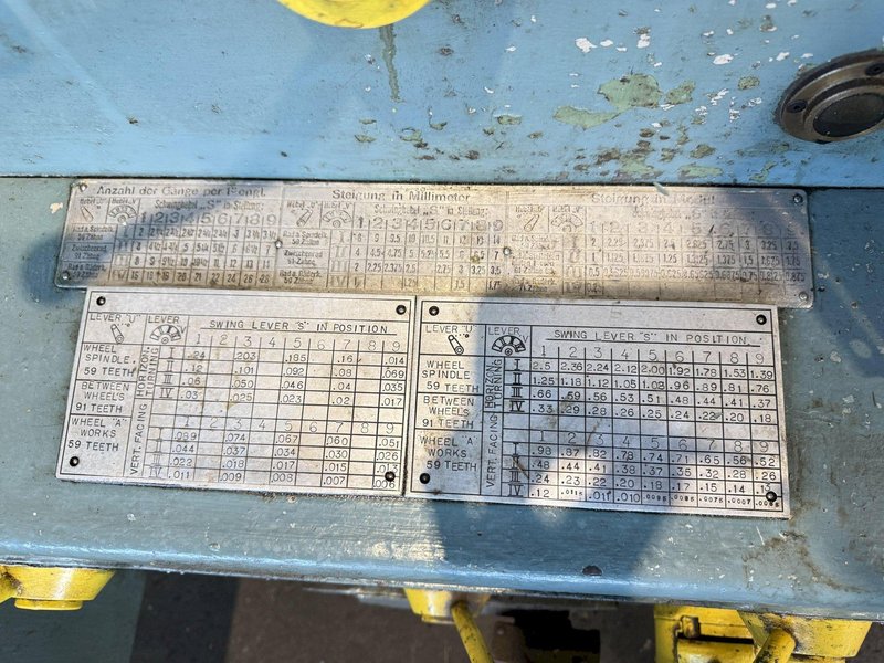 36" X 168" NILES N6/4000 HEAVY DUTY ENGINE LATHE. STOCK #1215225