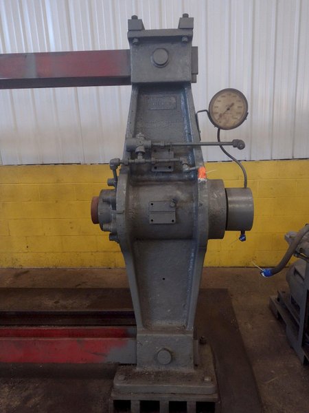 250 TON WATSON STILLMAN INCLINED HYDRAULIC WHEEL / BEARING PRESS: STOCK #15913
