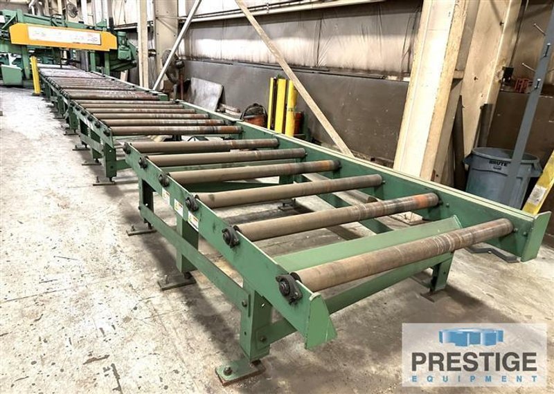 Peddinghaus PCD1100/3B Beam Drill &amp; Meba 1250-510 DG Mitering Saw Line With Material Handling