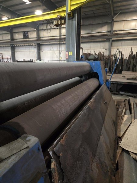 5/8″ x 10′ Kumla PV7H 3-Roll Plate Roller, 1976