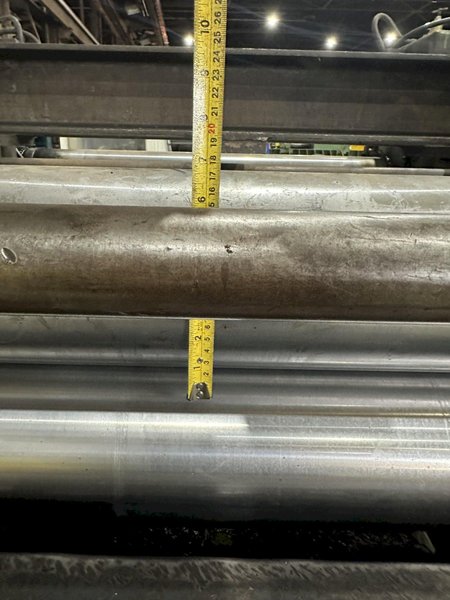 48" X 14 GAUGE AUTOMATIC FEED MODEL 13-32-48 13 ROLL STRAIGHTENER LEVELER: STOCK 19766