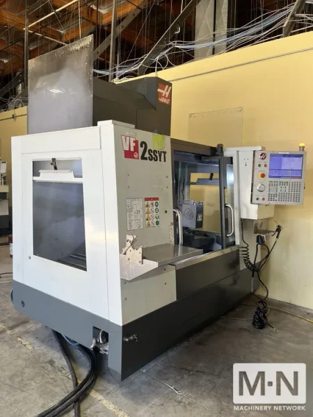 HAAS VF-2SSYT CNC Vertical Machining Center, 2018 w/ 4th Axis Rotary Table