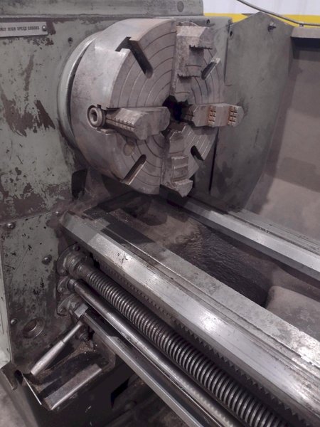 15" X 50" CLAUSING MODEL #15 COLCHESTER ENGINE LATHE: YOBRO #23986
