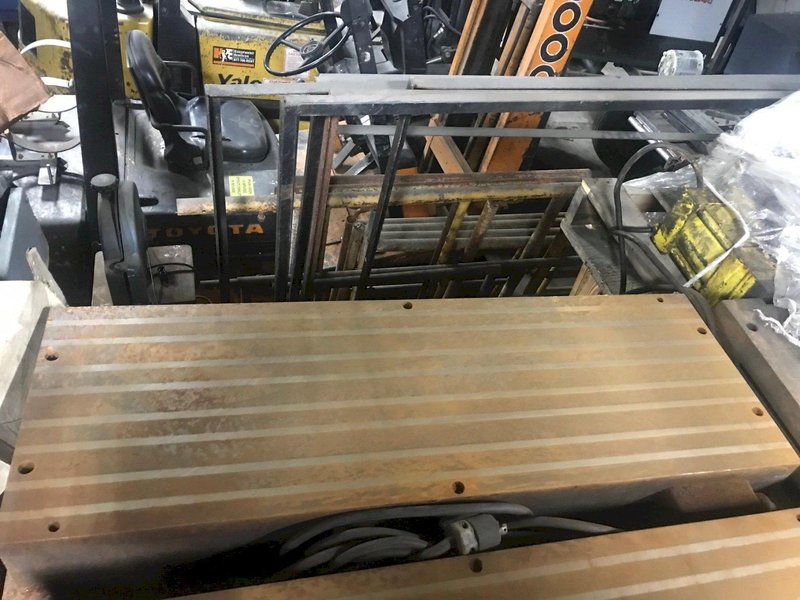 12' X 36' MAGNA LOCK MAGNETIC CHUCK: STOCK #71049