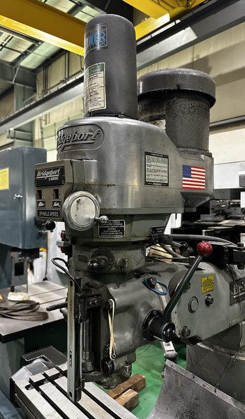 2 Axis CNC Bridgeport Knee Mill, Acu-Rite Millpower