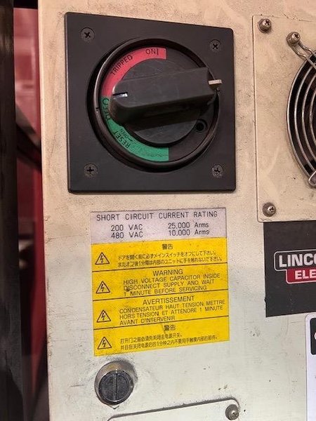 Lincoln Electric System 5 Robot Welding Cell, 2016 – 350 Amp Lincoln Electric R360 Power Supply, Fanuc ARCMate100iC Robot