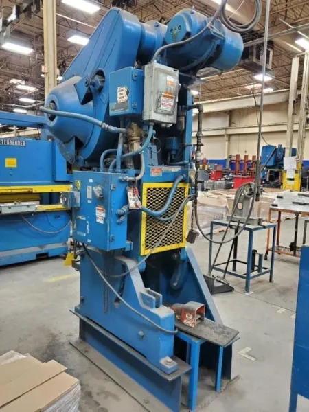 BLISS 22 TON OBI FLYWHEEL PRESS, STOCK# 14235J