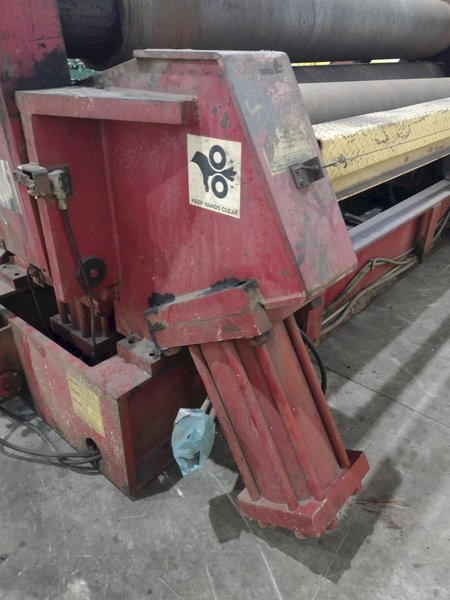 10' X 1" MONTGOMERY MODEL #4R-120100 4-ROLL HYDRAULIC PLATE BENDING ROLL: STOCK #17021