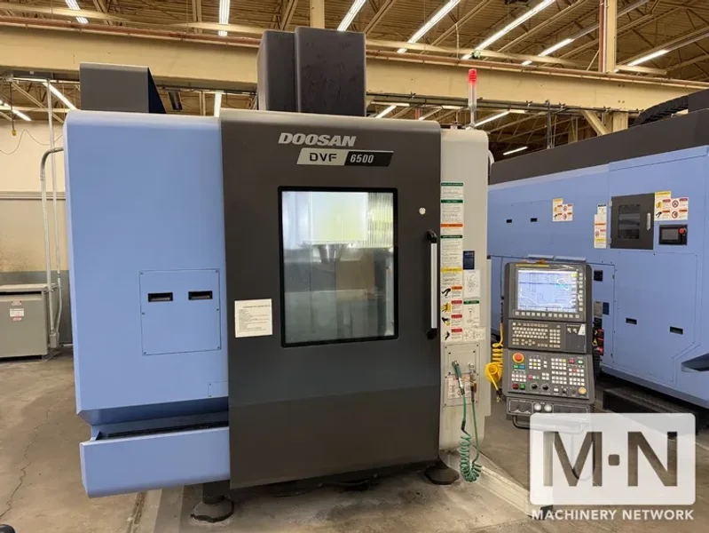 2021 Doosan DVF-6500 CNC 5-Axis Vertical Machining Center