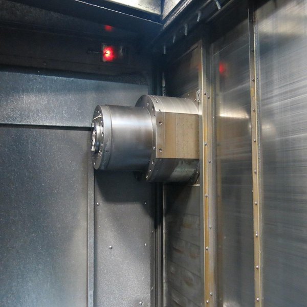 Mori Seiki NH-6300DCG II CNC HMC, 8000 rpm, 10 Pallet Pool, 24.8"x24.8" Pallets, 1-Degree, MSX 701 CNC Control, CAT 50, Cool Thru, 120 ATC, Probe, 50 HP,  (Cut Time:11608) (New 2011)