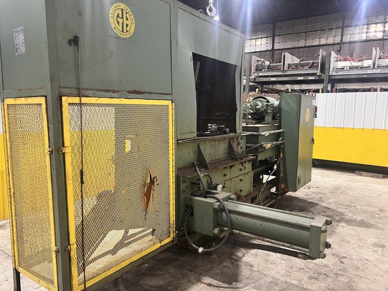 12&quot; X 6&quot; GALLAND HENNING MODEL #12DC DUAL COMPRESSION METAL SCRAP BALER: STOCK #21846