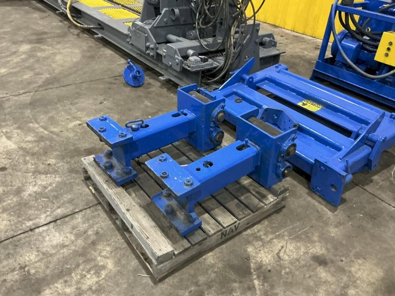 12" GOTCO MODEL #FT-80-2145 PIPE BUCKING "MAKE &amp; BREAK" TORQUE PIPE MACHINE: YOBRO #24411