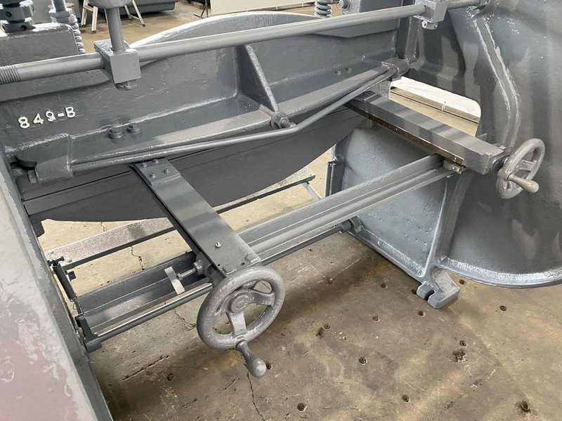 52" X 10 GA PEXTO G352C MECHANICAL SHEAR. STOCK #0315522