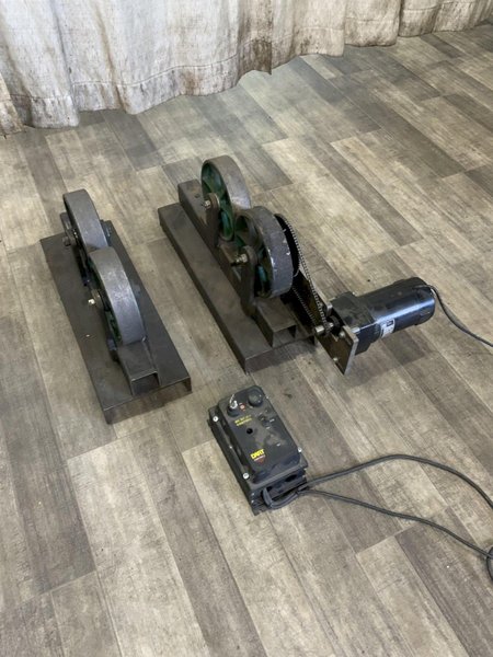 400 LB HOME MADE TANK TURNING ROLLS: STOCK #81389
